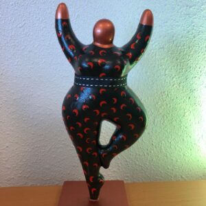DIY-pakket Dikke Dame beeldje beschilderen (Yoga) - Afbeelding 10