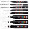 Paintmarker Posca 3M wit - Afbeelding 2