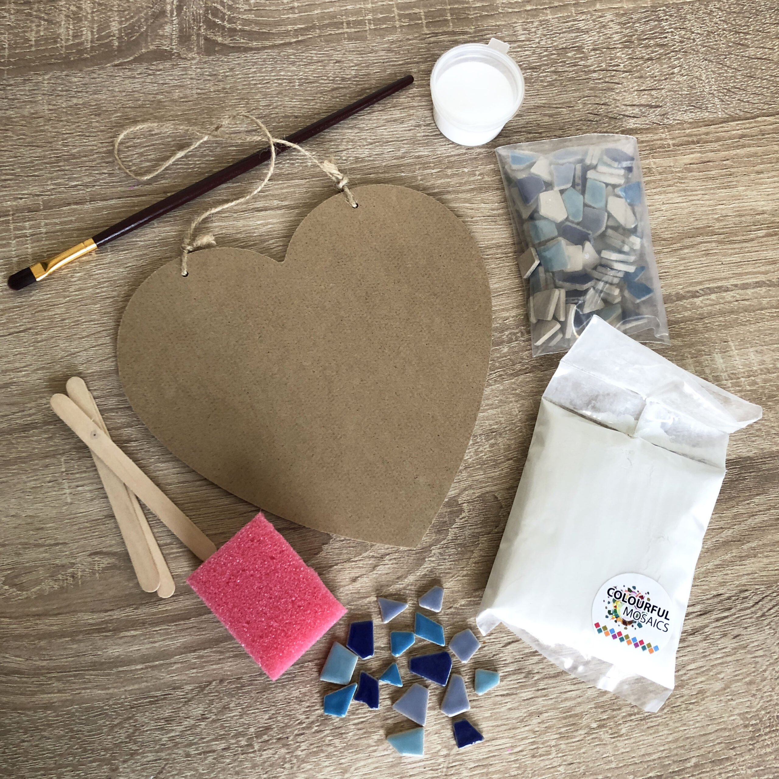 Verminderen Acquiesce formaat DIY mozaïek-hart maken - Artwise