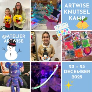 Artwise knutselkamp kerstvakantie 2025