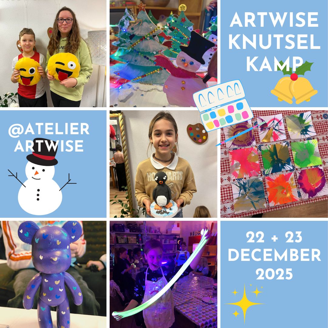 Artwise knutselkamp kerstvakantie 2025