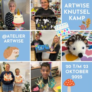 Artwise knutselkamp herfstvakantie 2025
