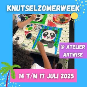 Knutselzomerweek 1: 14 t/m 17 juli 2025