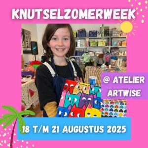 Knutselzomerweek 4: 18 t/m 21 augustus 2025