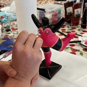 ZATERDAG 7 NOVEMBER - Dikke Dame-beeldje of Balloon Dog decoreren