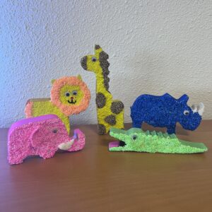 ZATERDAG 21 FEBRUARI - Ouder-kind-workshop Safari- of Boerderijdieren versieren