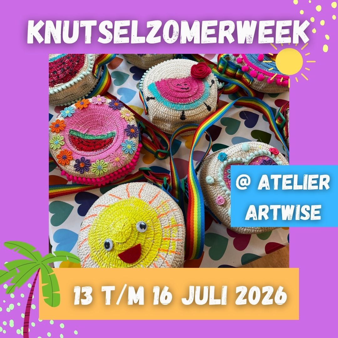 Knutselzomerweek 2: 13 t/m 16 juli 2026