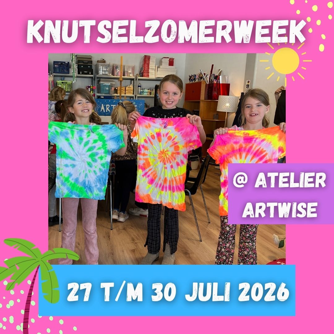 Knutselzomerweek 4: 27 t/m 30 juli 2026