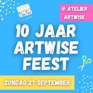 ZONDAG 27 SEPTEMBER - Artwise 10 jaar!