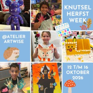 Knutselherfstweek 2026: 12 t/m 16 oktober